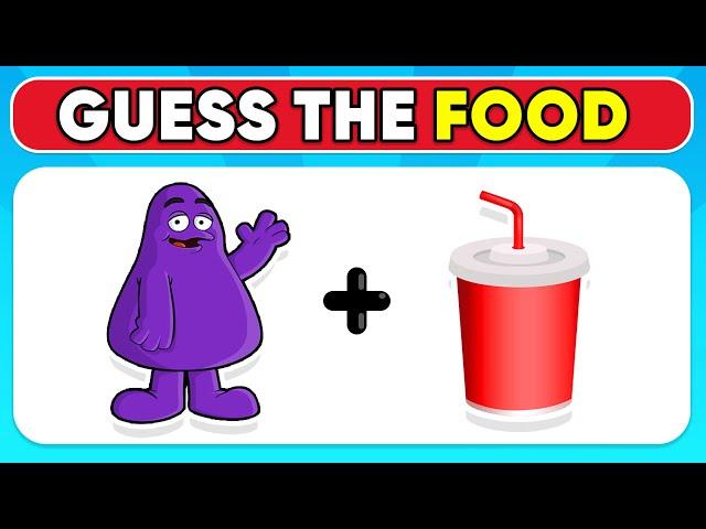 Can You Guess The Food By Emoji? | Food And Drink Emoji Quiz