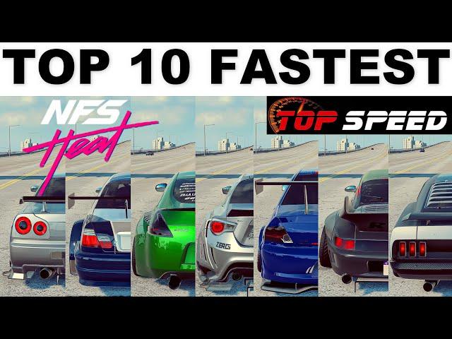 NFS Heat - Top 11 Fastest Cars