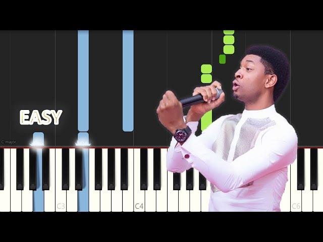 Steve Crown - You are Yahwe | EASY PIANO TUTORIAL BY Extreme Midi