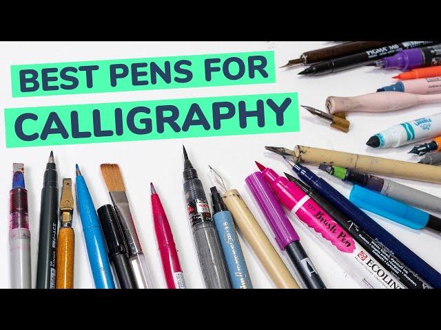 Best Calligraphy Pens For Beginners (The ULTIMATE Guide 2023)