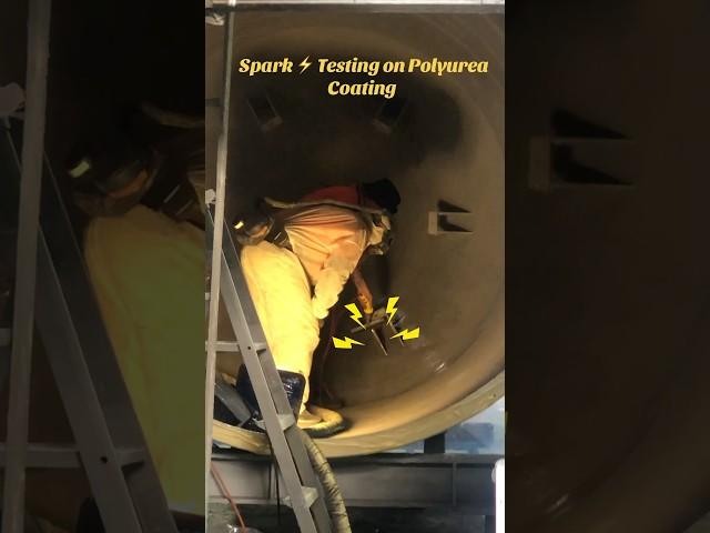 Spark Testing on the Polyurea Coating in a Steel Tank