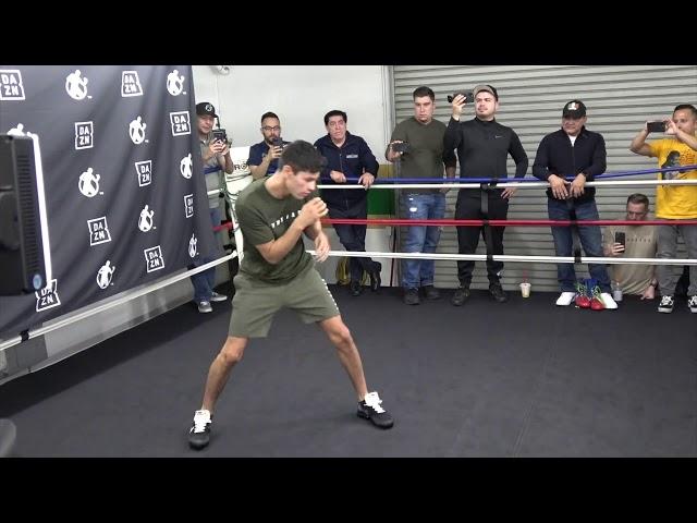 Ryan Garcia Shadow Boxing Looking Sharp EsNews Boxing