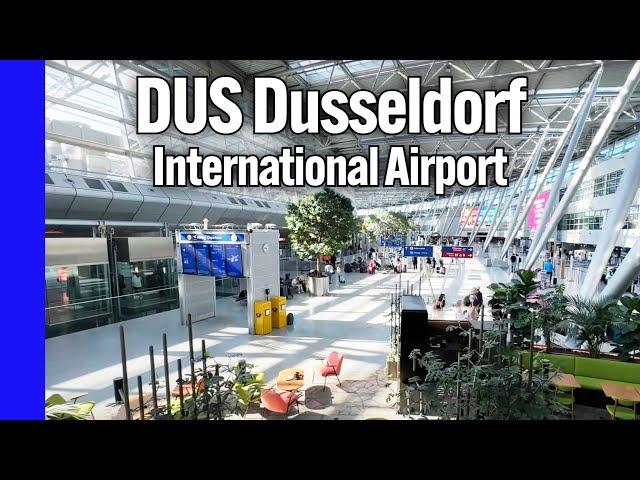 【Airport Tour】2024  DUS Dusseldorf Airport Check in & Arrival Area