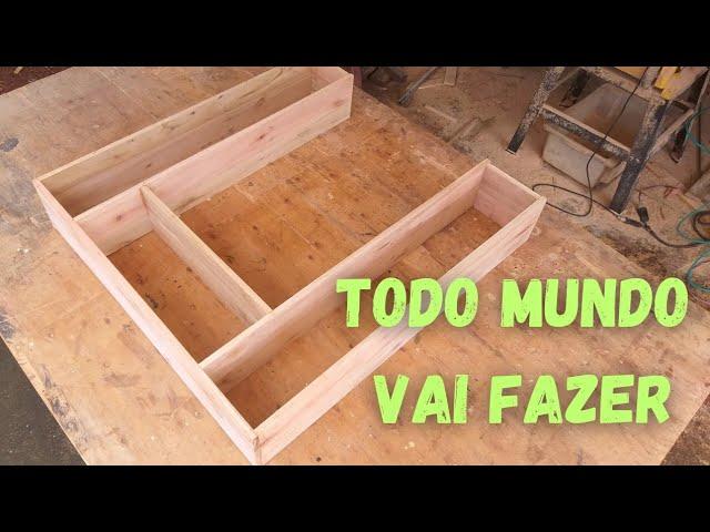 Todo Banheiro Precisa de Um Desse Usei Apenas Um PALETE Veja o Que Fiz e Faça Você Mesmo