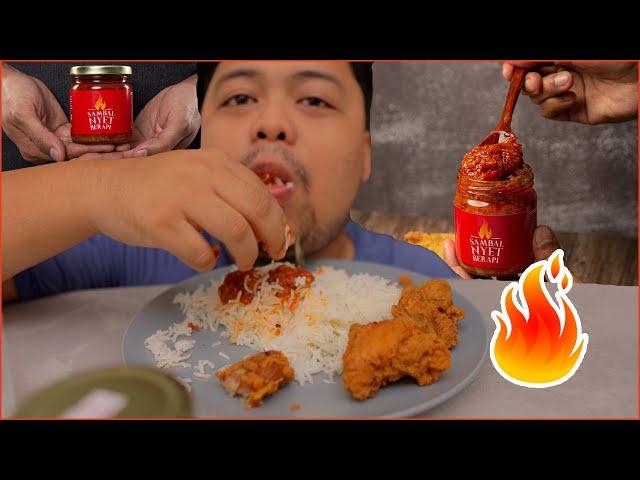 First Time Makan Sambal Nyet Berapi Khairul Aming Mukbang