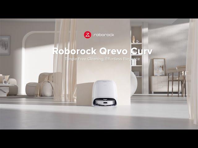 Roborock Qrevo Curv - Tangle-Free Cleaning, Effortless Elegance