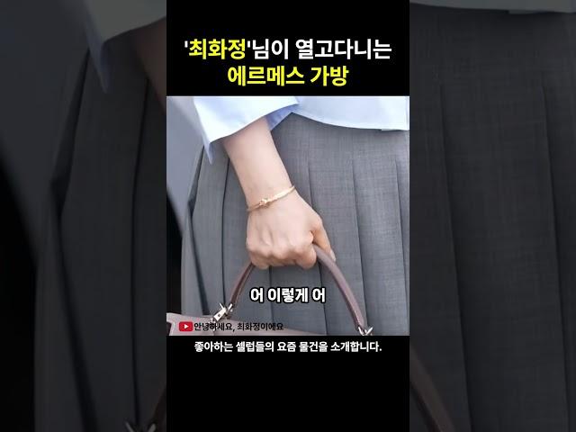 최화정님의 에르메스 가방