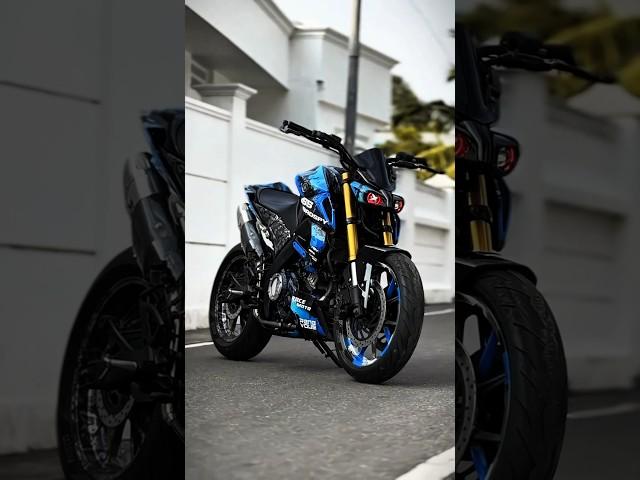 Yamaha mt 15 modified  Full body wrap  Akrapovic exhaust  #ytshorts #shorts #viral