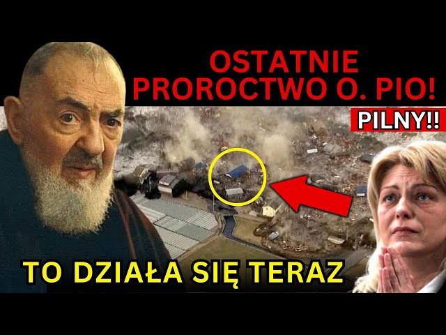 O. PIO: JEGO OSTATNIE PROROCTWO PRZED ŚMIERCIĄ, COŚ... | PRZESŁANIE MARYI PANNY