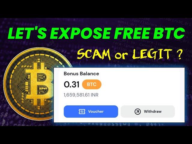 The Truth Behind 'Free' Bitcoin: Scam Exposed! | By Technolex