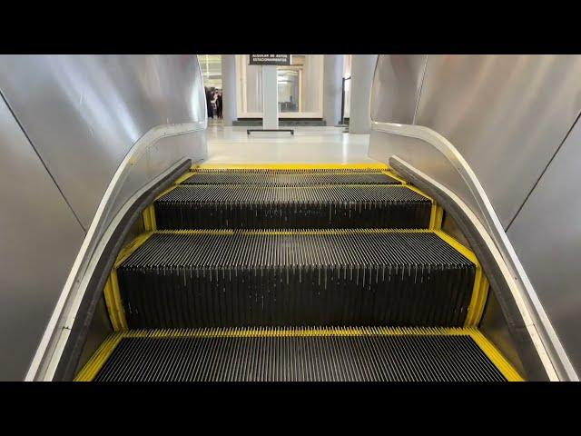 1989 Montgomery (ThyssenKrupp) Escalators at Houston George Bush Intcntl. Airport Terminal D Walkway