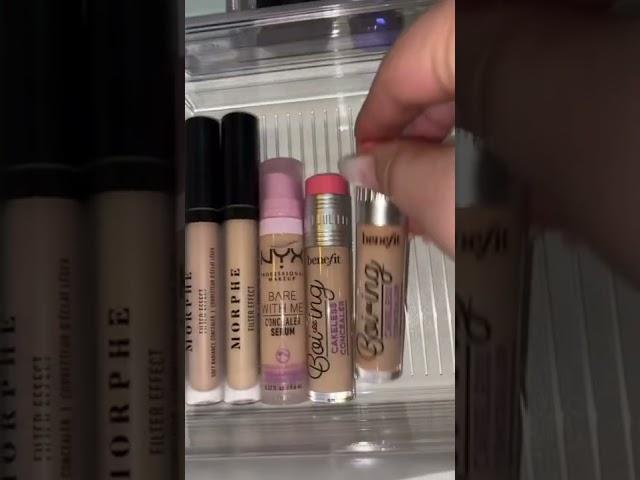 Makeupbyrabe #makeup #organization #organize #makeuporganization #asmr #cleaning #short