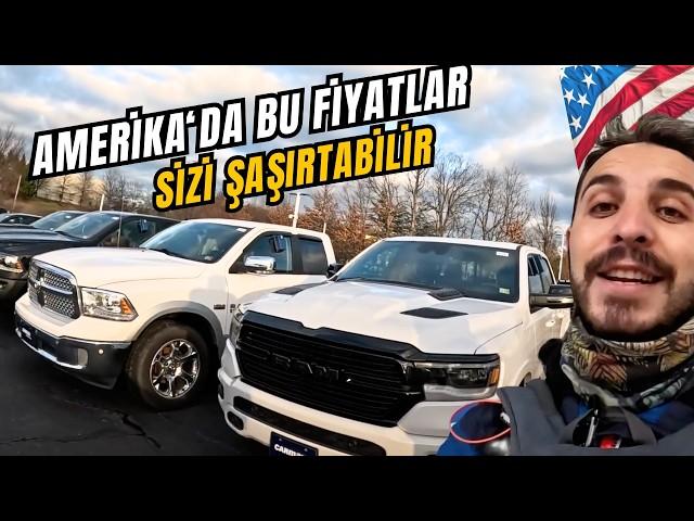 AMERİKA'da  ARABA PAZARI - İNANILMAZ FİYATLAR! BÖYLE FİYAT MI OLUR!