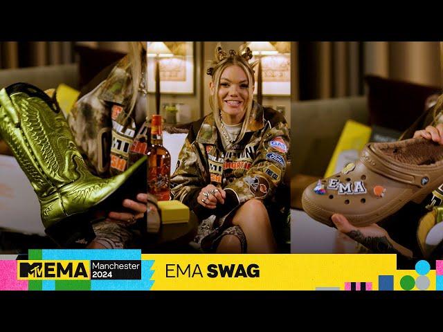 Becca Dudley's EMA Swag | MTV EMA