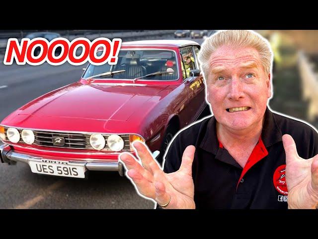 DISASTER - Collecting the Triumph Stag Bought From Auction