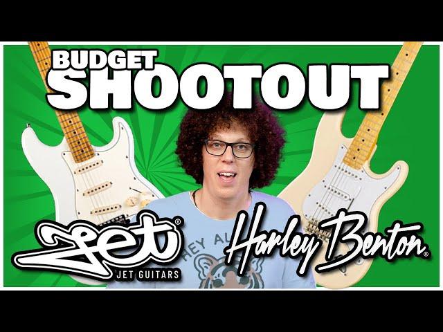 Cheap Strat Showdown - Harley Benton VS Jet Guitars