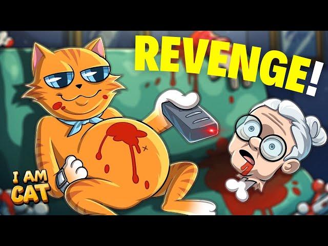 MY TERRIBLE REVENGE to GRANDMA! (I Am Cat VR)