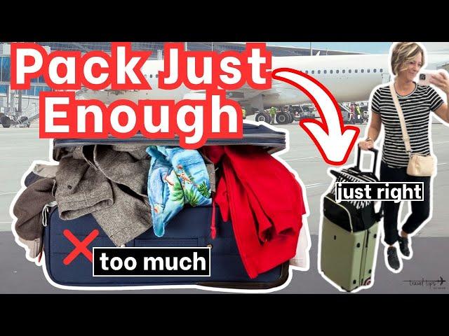 How to Pack Enough so You Do Not Overpack (Carry-On Only)