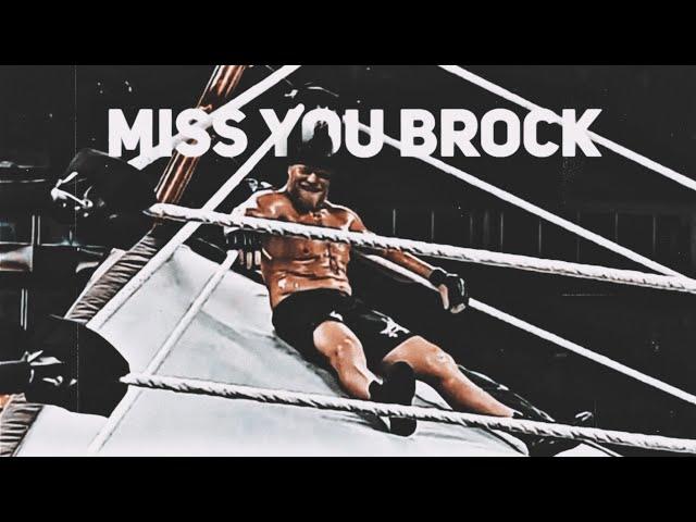 Miss you Brock Lesnar  || Sad Status || GG Creation Point