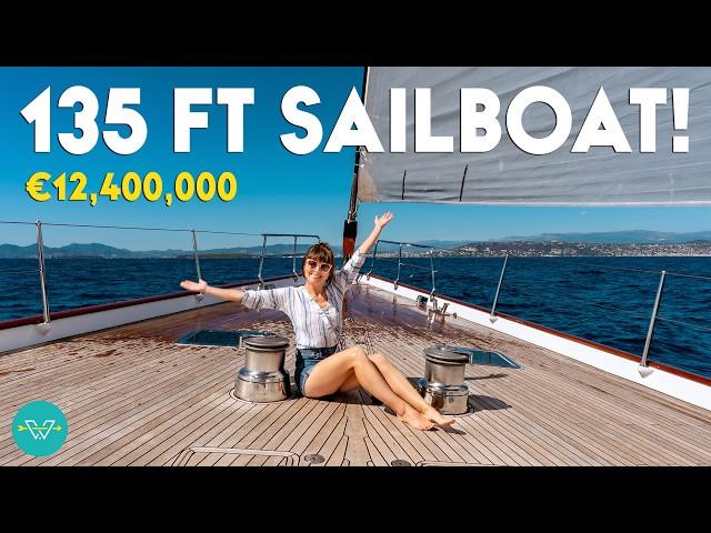 SAILING ON A 135-FOOT SUPERYACHT (+full tour)