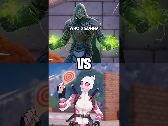 Boss Dr Doom Meets NEW Gwenpool npc? #fortnite #marvel  #season4