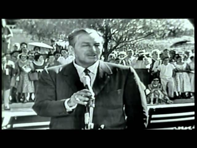 Walt Disney's Opening Day Dedication Speech at Disneyland 1955