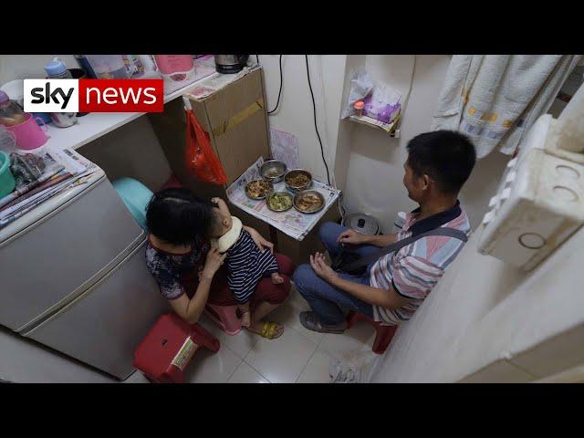 Hong Kong’s residents living in 'coffin' homes