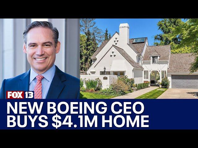 Boeing CEO buys $4.1M home amid factory worker strike | FOX 13 Seattle