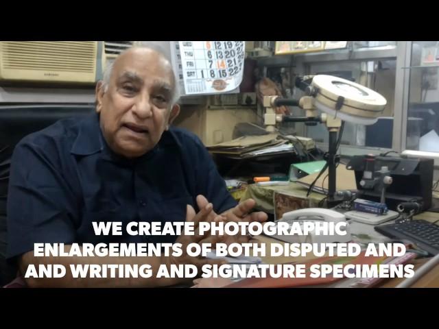Delhi’s famous handwriting and signature experts is trying to stay relevant