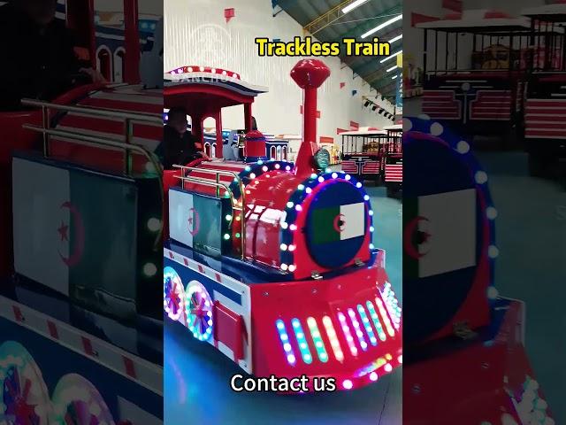 Sightseeing train, a mobile creative stage. Sanchuan factory accepts customization!!!