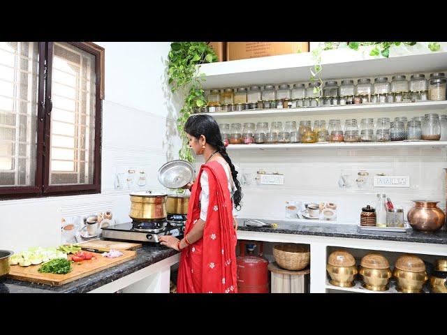 Morning Breakfast to Dinner Recipes||Idli&Dalcha||vankay curry||Ragi roti|Traditional Life Style||