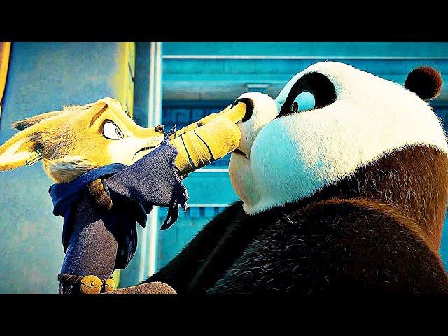 Kung Fu Panda 4 (2024) — "Zhen and Po break into the fortress" Clip