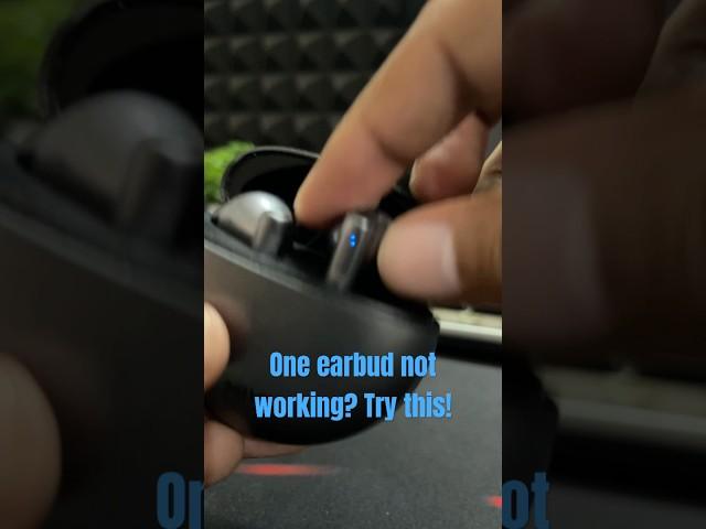 One earbud not working? Try this. 99% recovery #techtips #earbuds #earbudNotWorking #padhkedekho