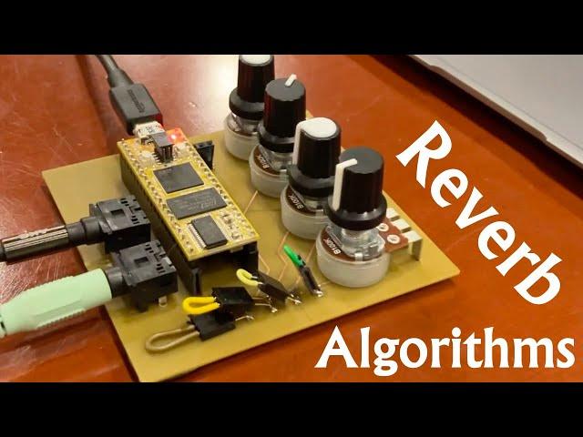 Algorithmic Reverb on the Daisy Seed STM32 Platform (Music Tech Capstone Project at Georgia Tech)