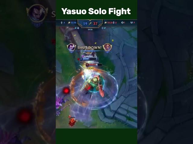 Yasuo Solo Fight 1 vs 9