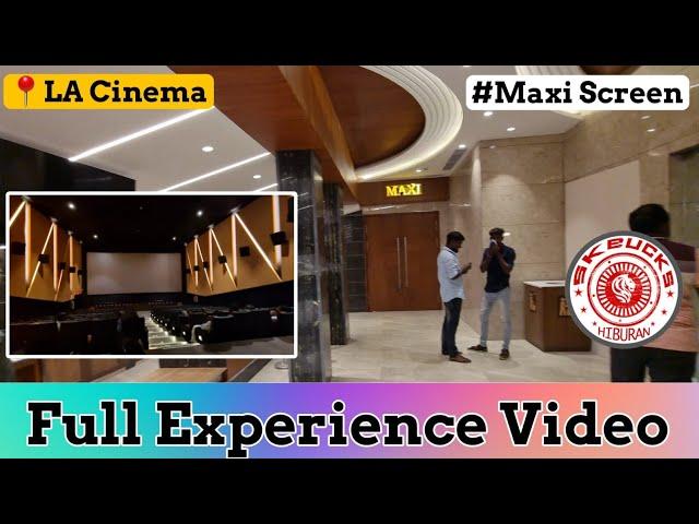 LA Cinema Maxi Screen Experience | Maris Complex New Screen | Multiplex Theater #trichy #skbucks