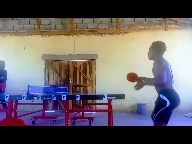 Charles Silungwe known as Chacha Ontop training with John Tembo 