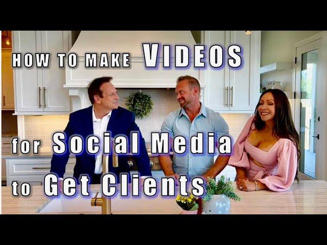 How to make Videos to Get Clients - This Formula Works Great for Facebook Marketing YouTube & TikTok