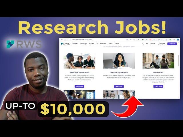 RWS Review - Work From Home (Best Paying Research Jobs)