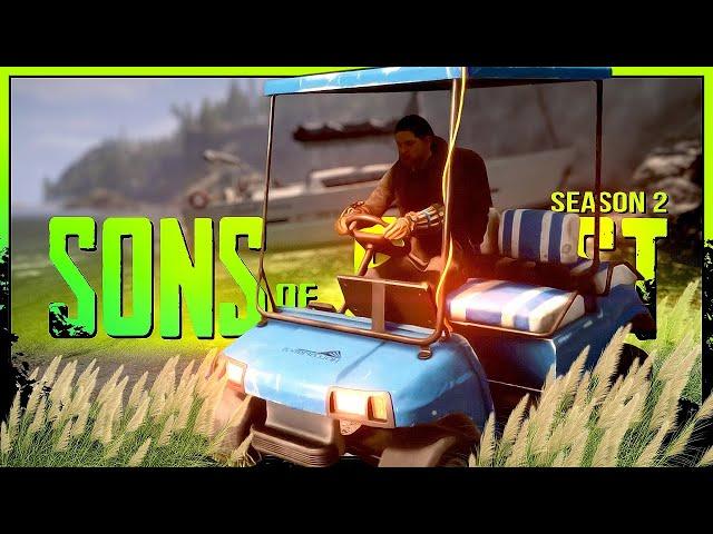 SONS OF THE FOREST  S2E012: Grand Theft Golfkart & Luxusyachten