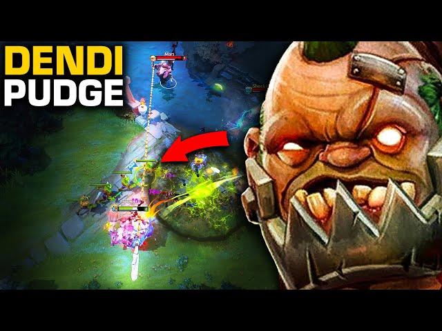 DENDI's Pudge Turned The IMPOSSIBLE Hook Into A POSSIBLE One | Pudge Official