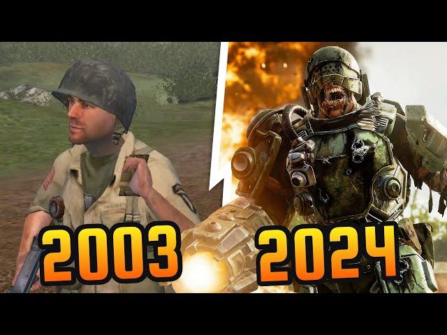 Evolution of Call of Duty [2003-2024]