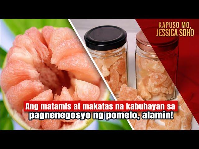 Ang matamis at makatas na kabuhayan sa pagnenegosyo ng pomelo, alamin!  | Kapuso Mo, Jessica Soho