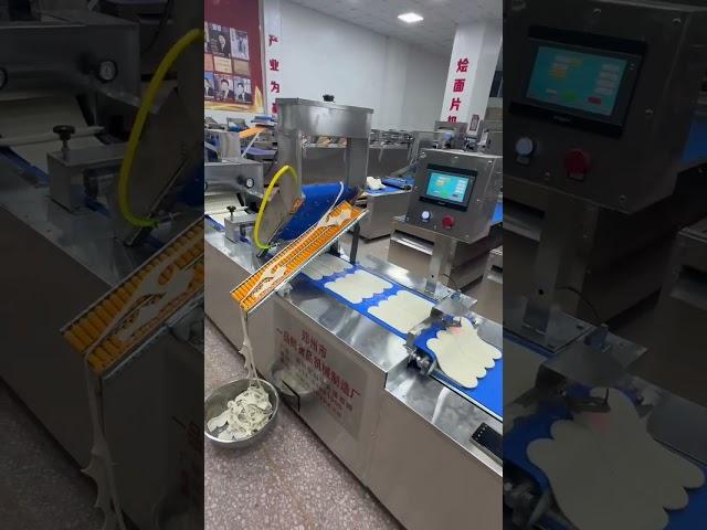 Fully automatic noodle machine making process