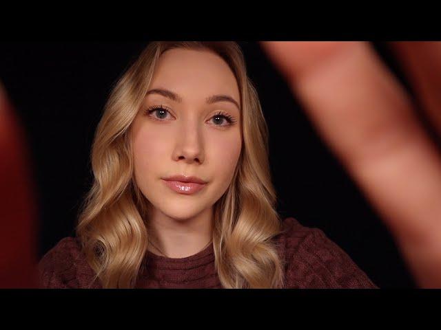 ASMR Face Pressing & Covering Your Eyes For Sleep 