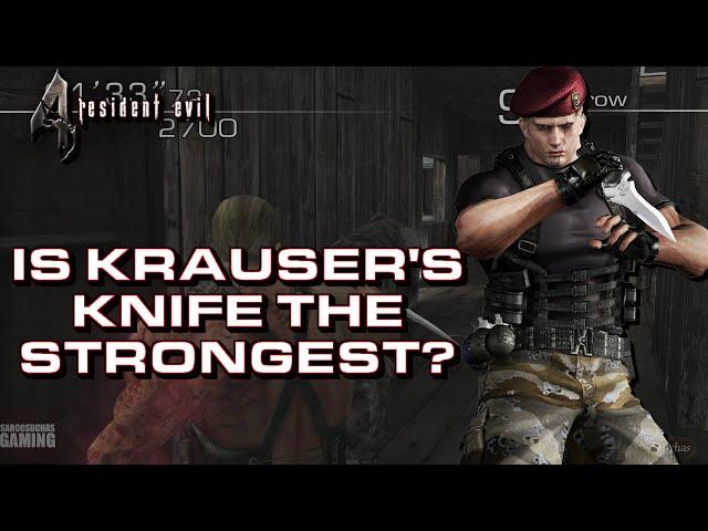 RE4 Myths: Is Krauser's Knife the Strongest?