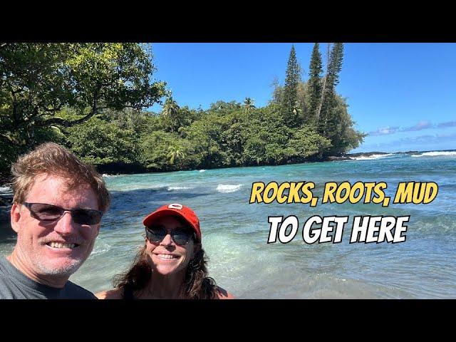 Off the Beaten Path: 2.5 Mile hike to a Hidden Big Island Beach