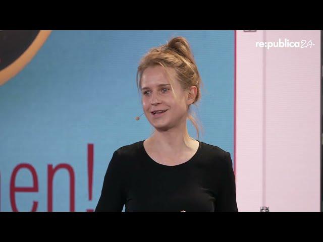 re:publica 2024: Maren Urner - Radikal emotional: Warum wir weniger Herz und mehr Hirn brauchen