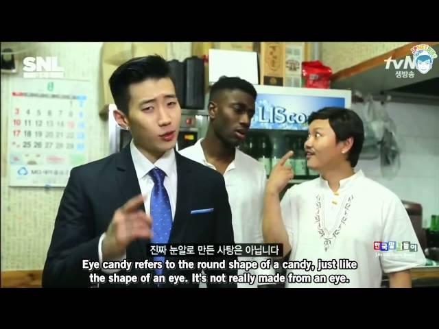 [ENG] 140830 SNL Korea S05E22 - Korean Language Outing (Jay Park Cut)