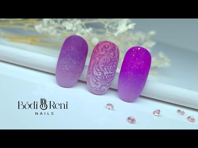 Stamping Nail Art - Körömnyomda - Hogyan készíts színátmenetet?! - 2. Rész - Bodi Reni Nails